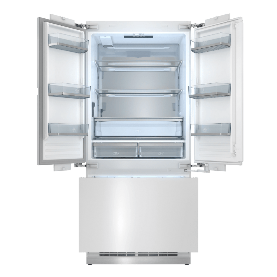 Thor Kitchen 36-inch French Door Built-in Refrigerator, Panel Ready – XRF3619BFP
