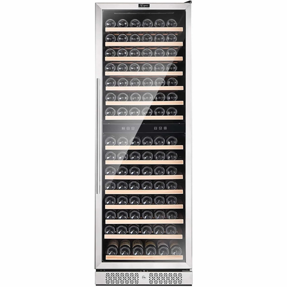 Empava Dual Zone Wine Cooler 70" Tall Wine Fridge, WC08D