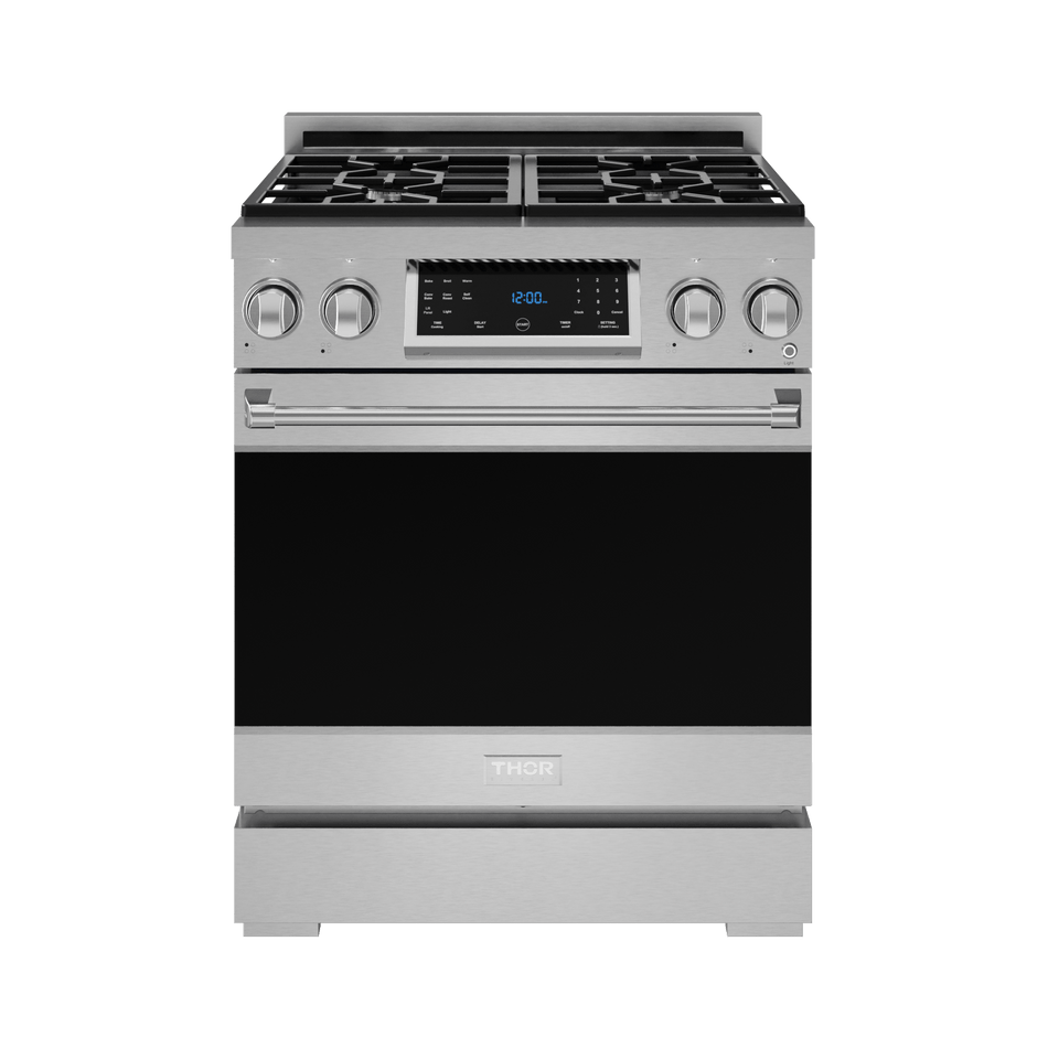 30 Inch Professional LP Range with Tilt Panel Touch Control in Stainless Steel | Gordon Ramsay Series - RSG30LP