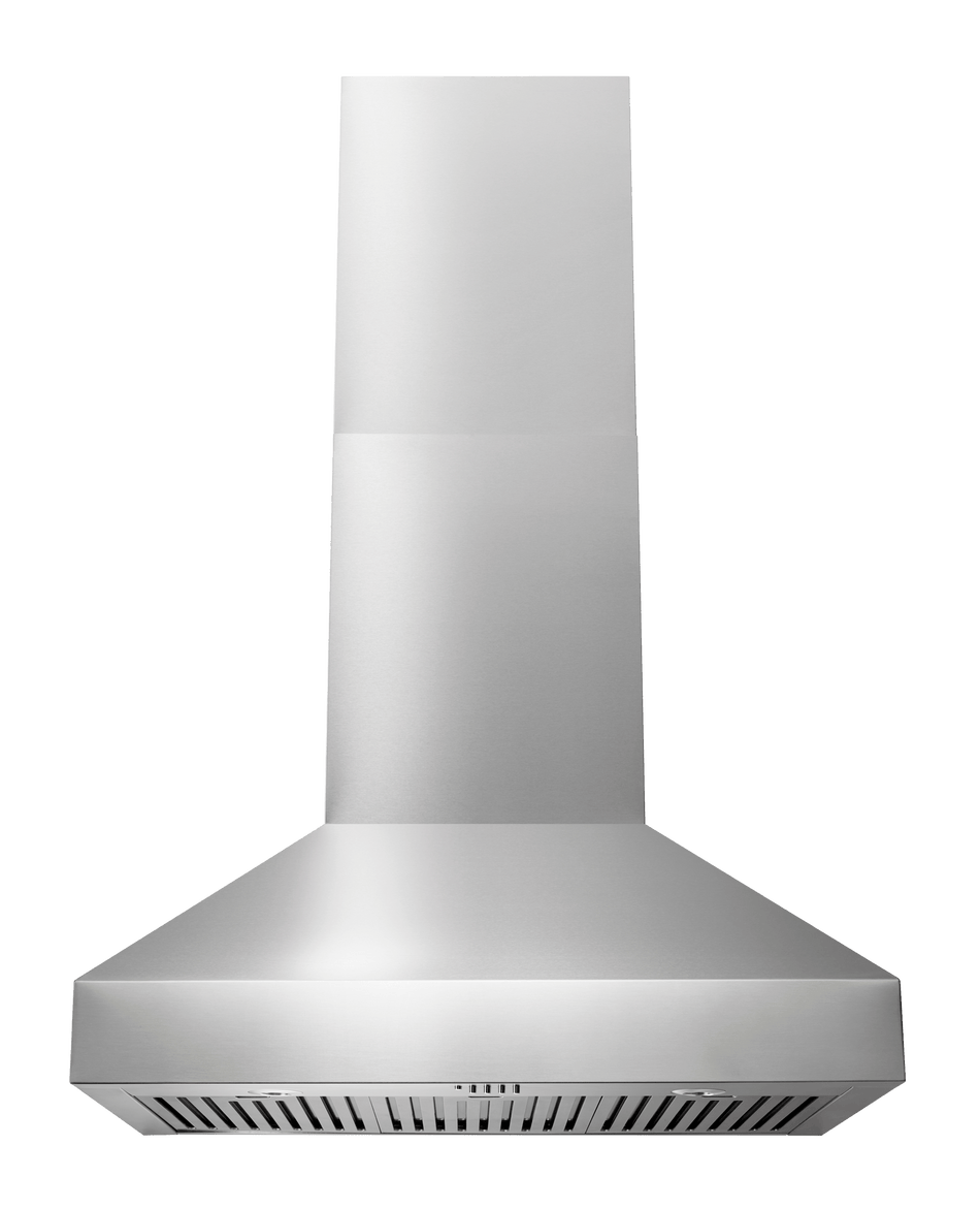 36 Inch Professional Wall Mount Pyramid Range Hood – Model TRH36P