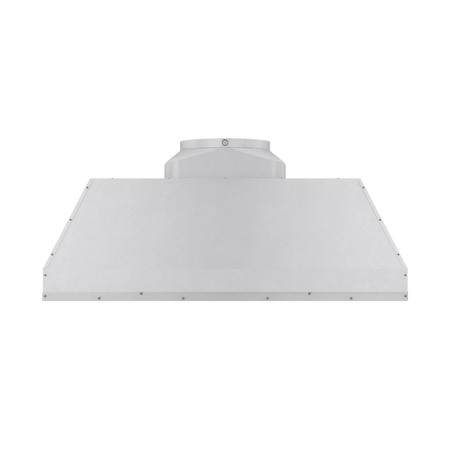 Thor Range Hood 36-Inch Liner Wall Mount Range Hood in Stainless Steel with powerful airflow, quiet operation, and commercial-grade baffle filters – XLH36, front