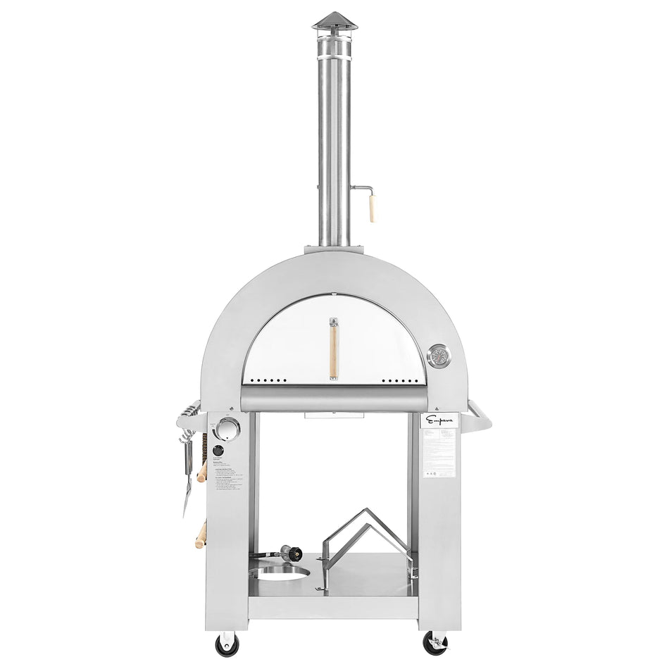 Empava Outdoor Wood Fired and Gas Pizza Oven