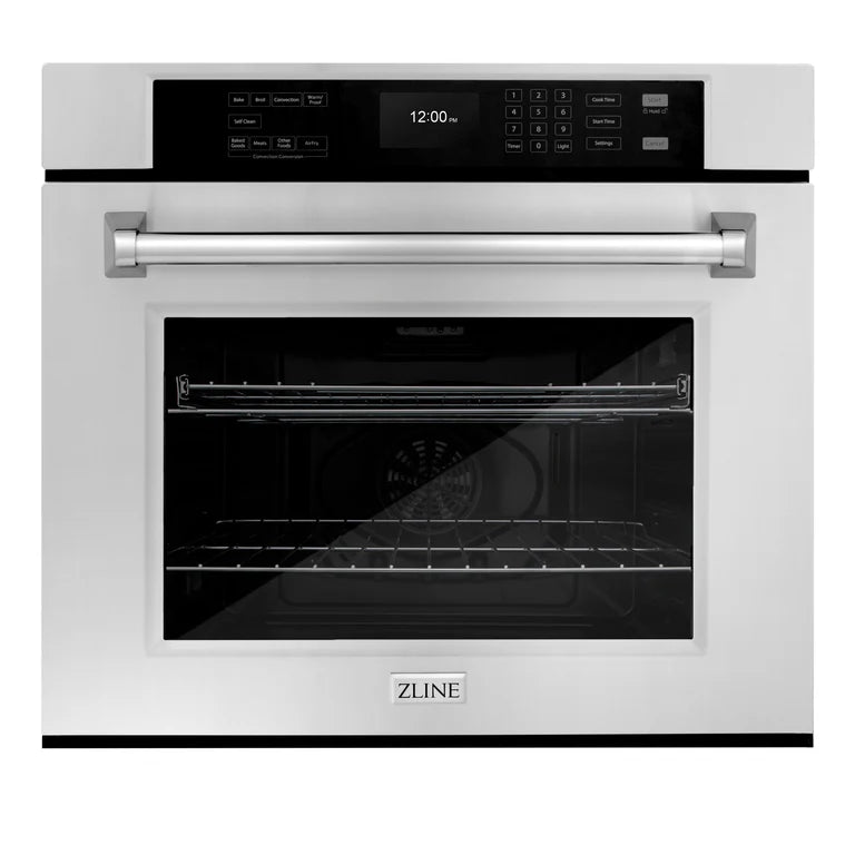 ZLINE 30" Professional Single Wall Oven with Air Fry and Self-Clean in Stainless Steel, WAS-30