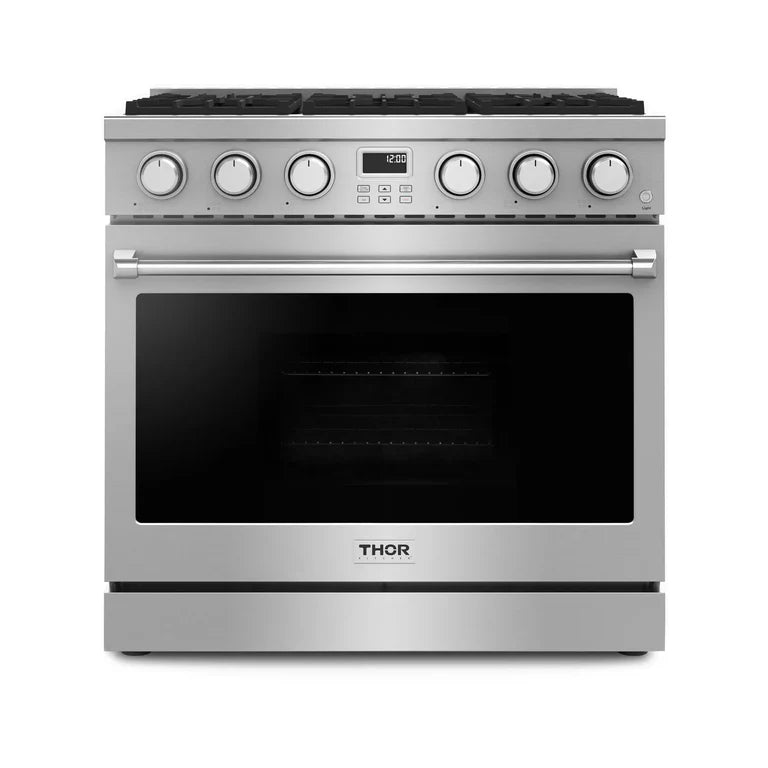 Thor Kitchen 36" Contemporary Professional Gas Range, ARG36