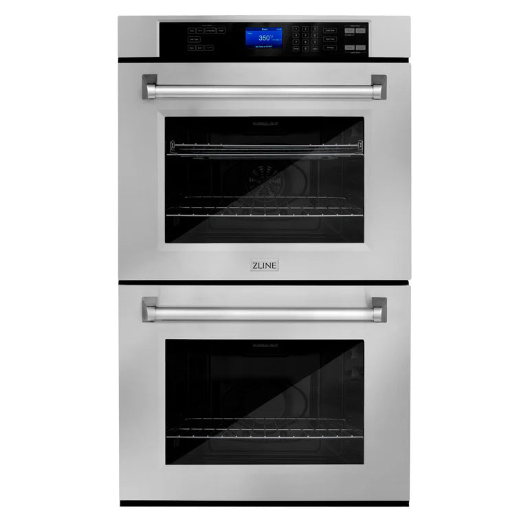 ZLINE 30" Professional Double Wall Oven with Air Fry and Self-Clean in Stainless Steel, WAD-30 ZLINE