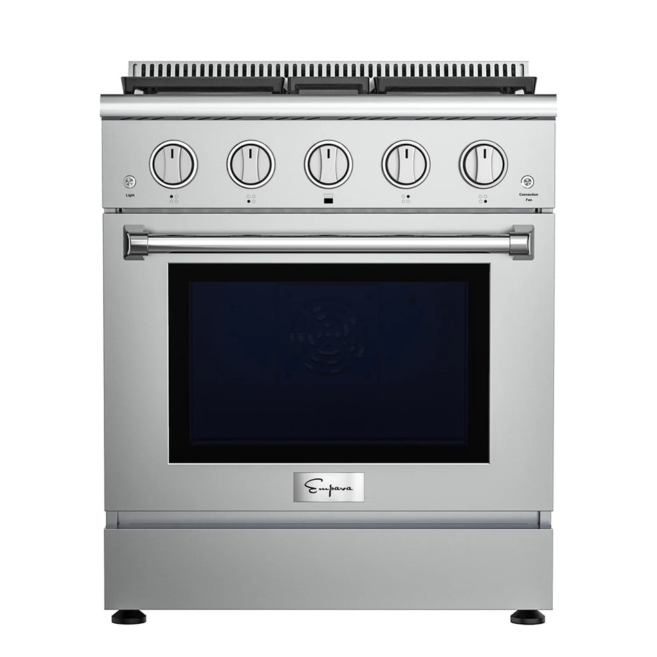 Empava 30 Inch Freestanding Range Gas Cooktop And Oven