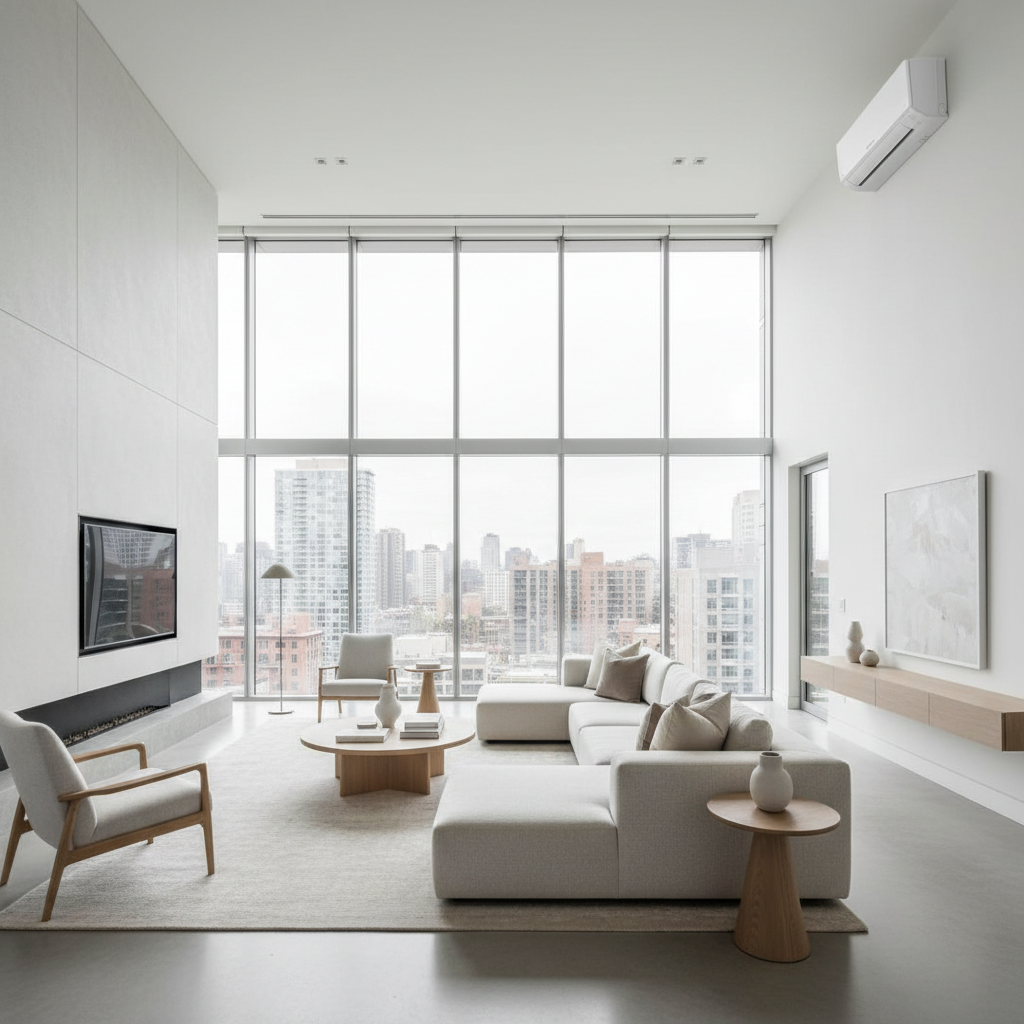 36,000 BTU Modern Large Space