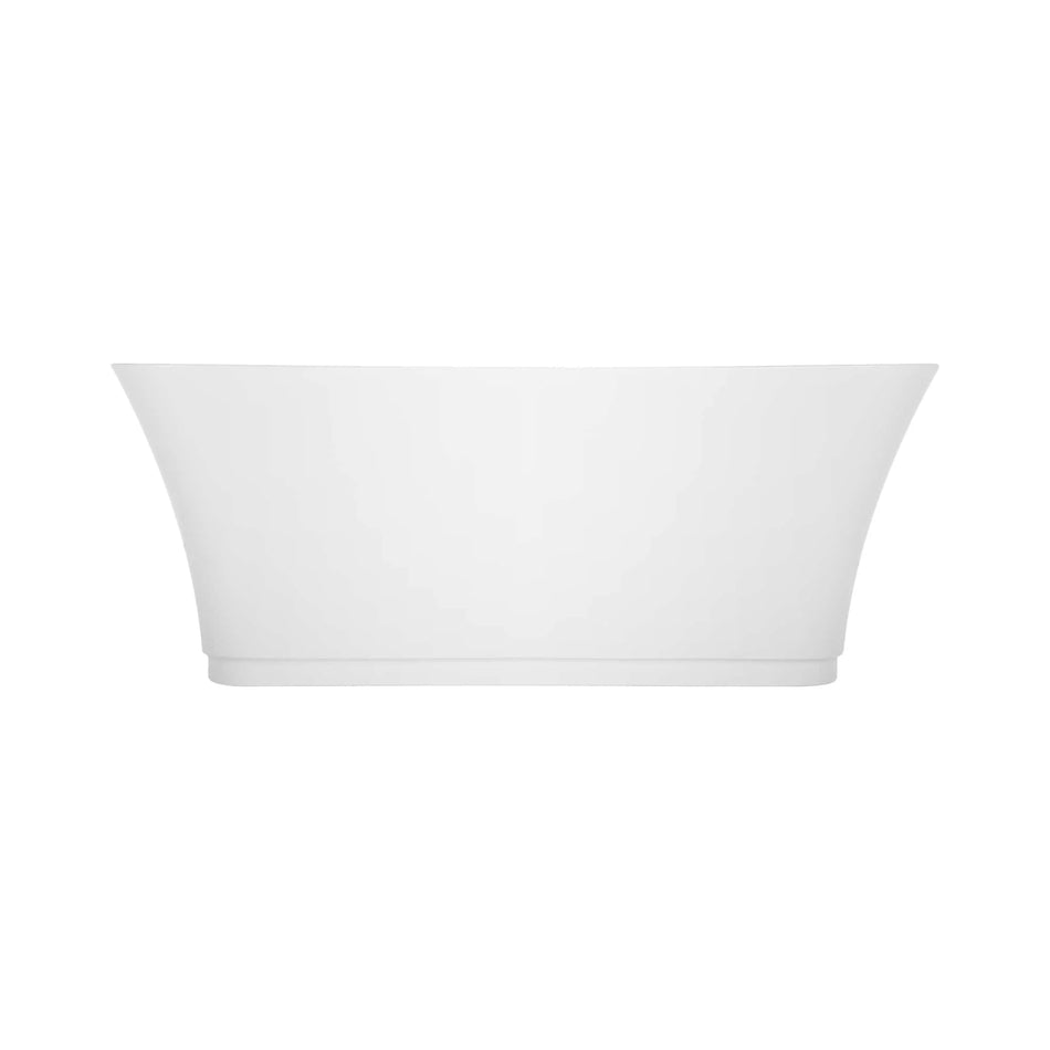 Empava 59" Freestanding Soaking Tub with Center Drain