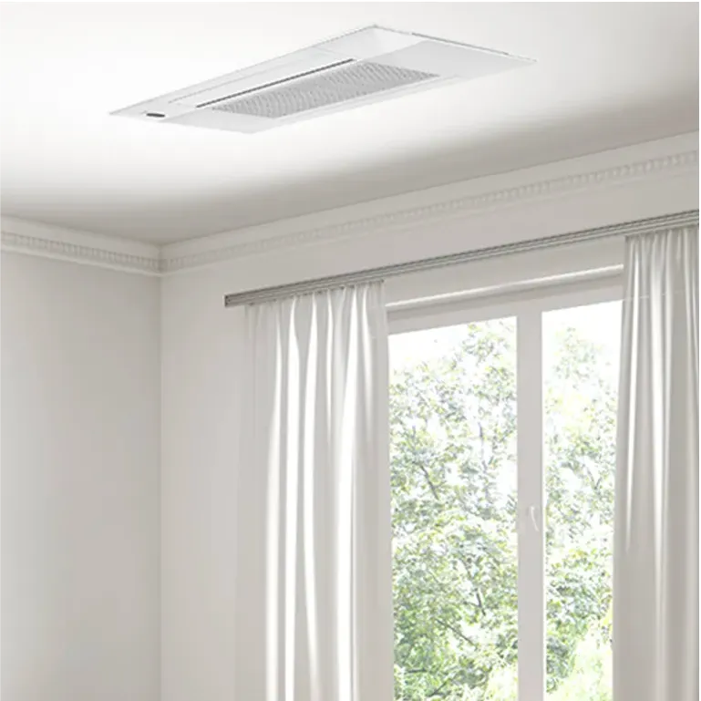 MRCOOL DIY® 5th Gen 9,000 BTU Multi-Zone Mini Split Ceiling Cassette Air Handler 230V, DIYCASSETTE09HP-230C25-O