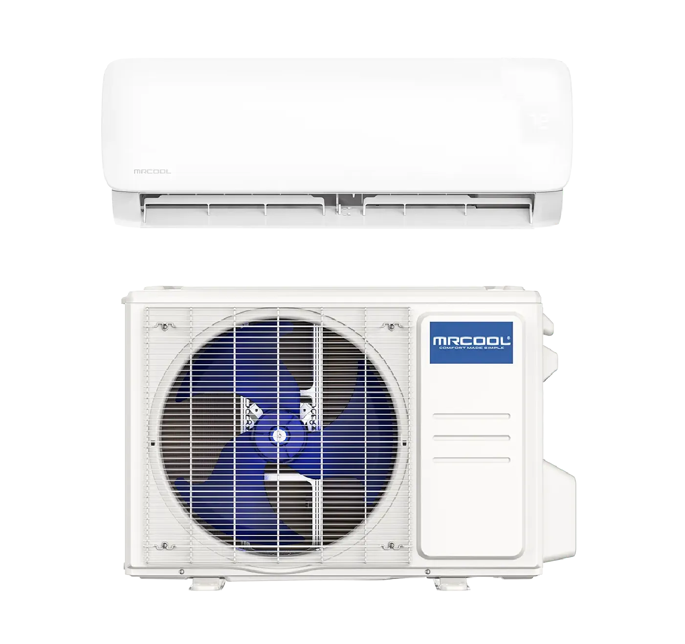 MRCOOL DIY® 5th Gen EasyPro® 12,000 BTU Single Zone Mini Split Complete System 115V with 11.5 ft. DIY Quick Connect Line Set, EZPRO-12-HP-11511DE-O