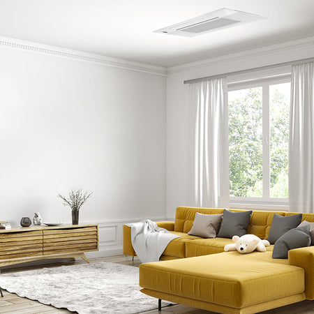 MRCOOL DIY® 5th Gen 9,000 BTU Multi-Zone Mini Split Ceiling Cassette Air Handler 230V, DIYCASSETTE09HP-230C25-O
