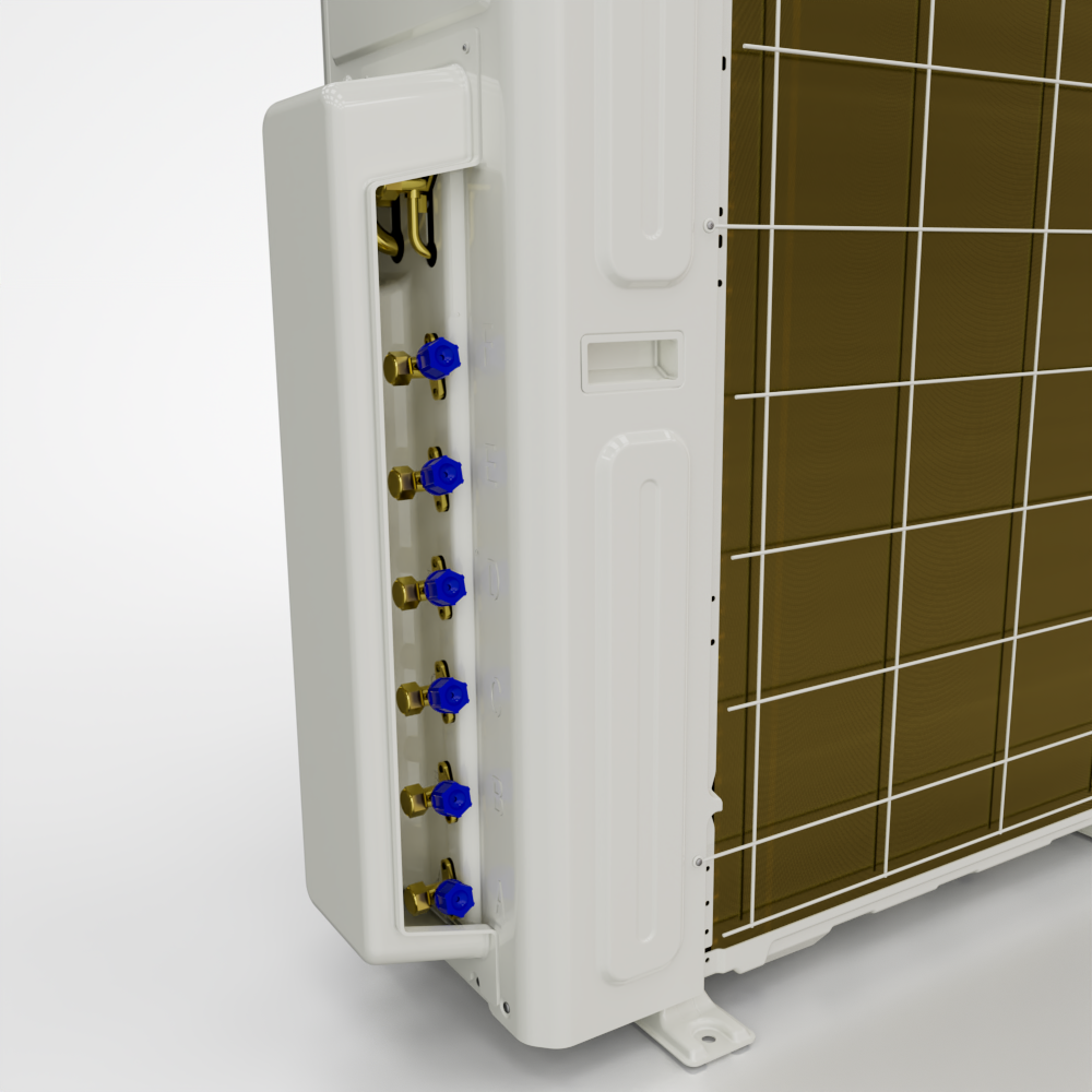 MRCOOL DIY® 5th Gen 48,000 BTU Multi-Zone Mini Split Condenser 230V, DIY-MULTI6-48HP230D-O