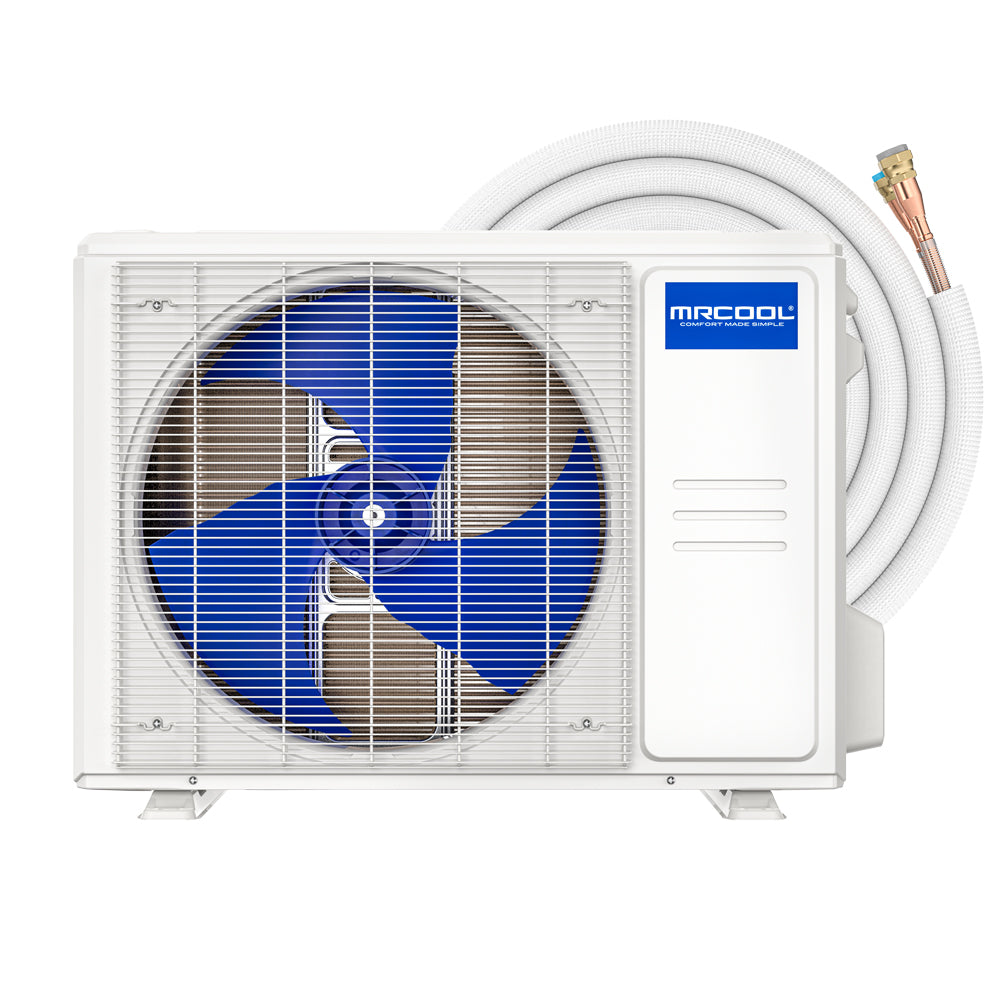 MRCOOL DIY® 5th Gen EasyPro 24,000 BTU Single Zone Mini Split Condenser 230V with 16 ft. DIY Quick Connect Line Set, DIY-24-HP-C-230D25-O