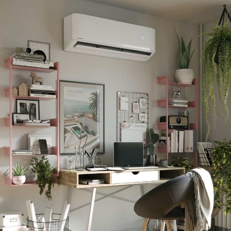 MRCOOL DIY 5th Gen 2-Zone 18,000 BTU Ductless Mini Split Air Conditioner & Heat Pump with Pre-Charged Line Sets (6K+12K), DIYM218HP