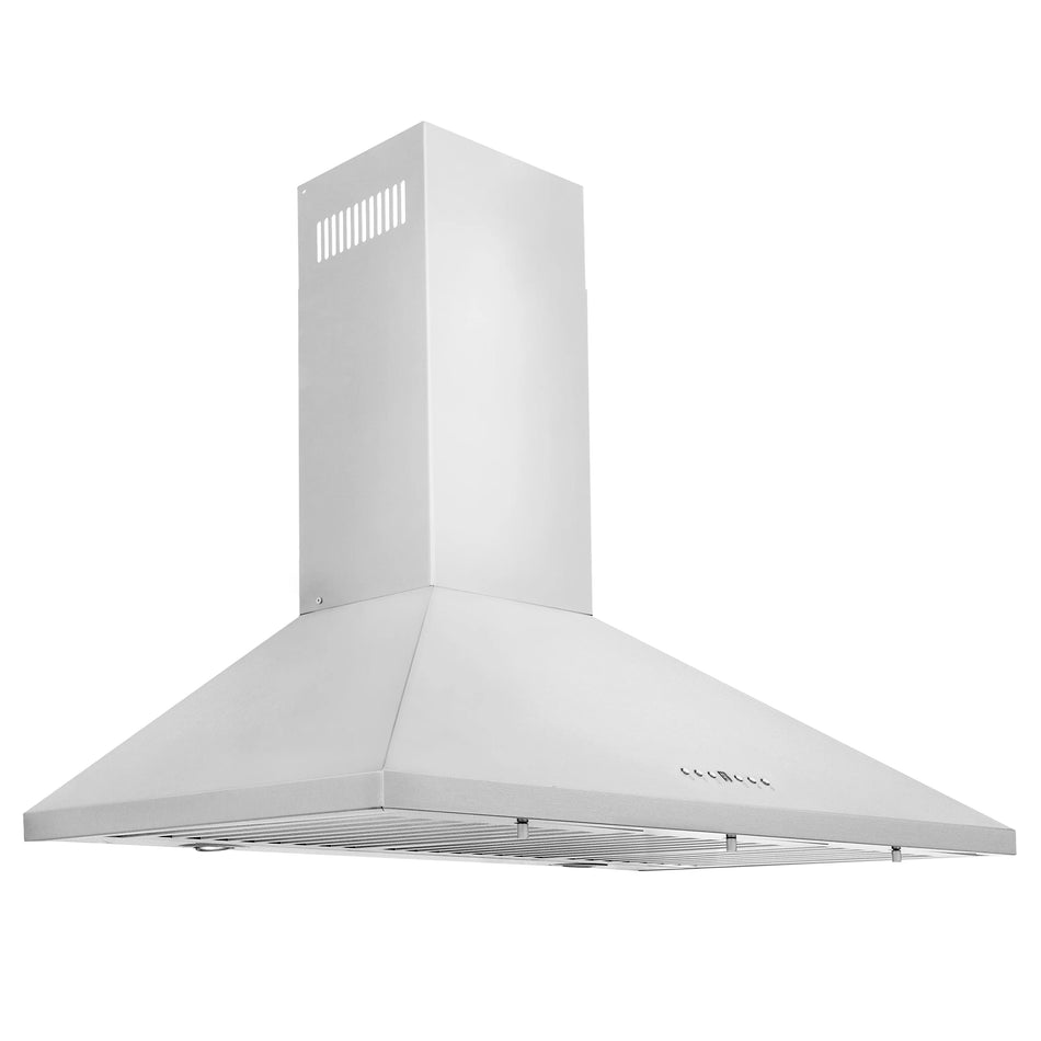 ZLINE 48" Convertible Vent Convertible Vent Wall Mount Range Hood in Stainless Steel