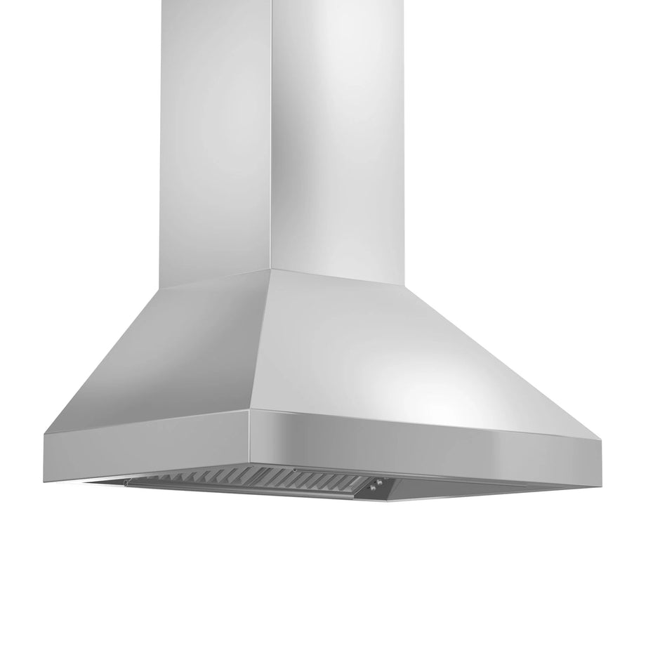 ZLINE 60" Professional Convertible Vent Wall Mount Range Hood in Stainless Steel